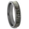 Men's Deer Antler Wedding Ring In Titanium 2 Men's Deer Antler Wedding Ring In Titanium -Johan Jewelry Shop RS11815E