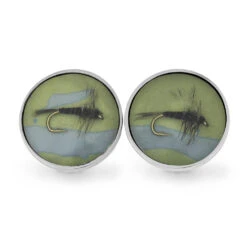 Fly Fishing Cuff Links -Johan Jewelry Shop RS12490 9