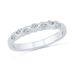 Wedding Band With Alternating Diamond Accents -Johan Jewelry Shop RU200907 W 1049ae0c caa3 43df 996f d773b873a87c