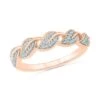 Stackable Wedding Band With Diamond Leaf Design -Johan Jewelry Shop RU202561 P 545a03c6 22a2 48c7 9af3 11e8cb5dedaa