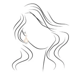 Diamond Triangle Drop Earrings 10 Diamond Triangle Drop Earrings -Johan Jewelry Shop SHEF018668