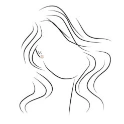 Four-Leaf Clover Stud Earrings With Diamond Clusters -Johan Jewelry Shop SHEF203722