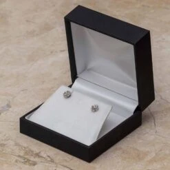 Four-Leaf Clover Stud Earrings With Diamond Clusters -Johan Jewelry Shop SHEF203722Art e5dff942 8ca4 4d9d 9aab c6b34faa57b5