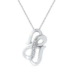 Double Heart Infinity Diamond Necklace