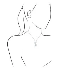 Double Infinity Diamond Necklace 10 Double Infinity Diamond Necklace -Johan Jewelry Shop SHPF073341BAW 46237819 fd07 45a8 b666 28e417184fe0