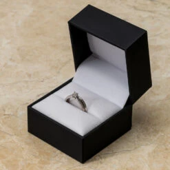 Diamond Wedding Ring Set, Accented Engagement Ring & Band 13 Diamond Wedding Ring Set, Accented Engagement Ring & Band -Johan Jewelry Shop SHRB018257Art 5