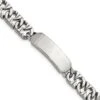 Fancy Link Chain Bracelet With Engravable Plate -Johan Jewelry Shop SRB1482 8.5