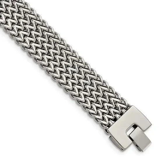 Woven Steel Bracelet For Men Or Women 3 Woven Steel Bracelet For Men Or Women