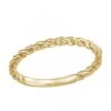 Solid Gold Stackable Rope Ring -Johan Jewelry Shop ST51570YG ec3db227 b032 4563 8598 a1ab323e8eba
