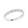 French Set Diamond Wedding Band -Johan Jewelry Shop ST706 BWG