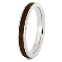 Dinosaur Fossil Women's Wedding Band -Johan Jewelry Shop Sig3025Dino3
