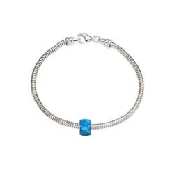 Genuine, Kingman Turquoise Charm Bead Bracelet -Johan Jewelry Shop a3bf70fa25ff64996f13386fe71370dd