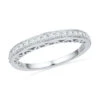 Vintage-Inspired Diamond Wedding Band -Johan Jewelry Shop a6da72b4955cbd30ae58ca856c5cbf0a