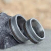 Matching Titanium Rings With Meteorite And Dinosaur Bone 1 Matching Titanium Rings With Meteorite And Dinosaur Bone -Johan Jewelry Shop b3d811198b99d8c51e60249aaca65b5c