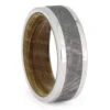Whiskey Oak Wood And Meteorite Band In Platinum 1 Whiskey Oak Wood And Meteorite Band In Platinum -Johan Jewelry Shop b5164a04b84df0578bcfcbb611820128