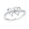 Double Heart Ring With Diamond Accents 1 Double Heart Ring With Diamond Accents -Johan Jewelry Shop b9fd64b43c37627172deae2043ddaa1b b3285ccf d3dd 49c1 957d 305e42b15572