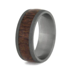 Leopard Wood Wedding Band, Sandblasted Titanium Ring 12 Leopard Wood Wedding Band, Sandblasted Titanium Ring -Johan Jewelry Shop bc4d79f2e5609363cc1bfb1fe1c9084c