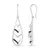 Black & White Diamond Teardrop Earrings 1 Black & White Diamond Teardrop Earrings -Johan Jewelry Shop c399547200b325075e7f35daa340df6f