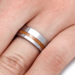 Whiskey Barrel Ring In Tungsten -Johan Jewelry Shop c8f42f6ae8c785822ed5801dccac23e7