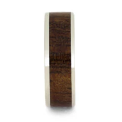 Mesquite Wood Wedding Band -Johan Jewelry Shop cb7381f2d56028c723b99bc79658f1cf