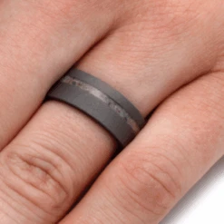 Sandblasted Titanium Nostalgic Ring -Johan Jewelry Shop d0b6bbd2cbda0a9a15cdb28f18aadf9c