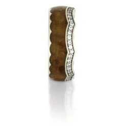 Teak Wood Crown Ring With Diamond Eternity 8 Teak Wood Crown Ring With Diamond Eternity -Johan Jewelry Shop d52755d9cffee85c45511246da5ffd85
