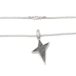 Star Necklace With Muonionalusta Meteorite -Johan Jewelry Shop dbae0c83e23c1f80941a396c8d1b6e45