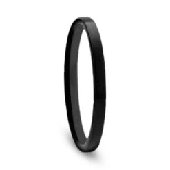 Thin Black Ceramic Women's Wedding Band, 2mm Ring -Johan Jewelry Shop e257d331bdcc44c466a001cd59455413 2000x 26102e46 b9a9 4283 a0ac 88021a43841f