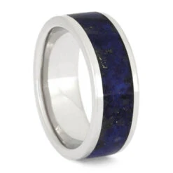 Blue Couples Ring Set With Aquamarine & Lapis Lazuli -Johan Jewelry Shop f676e04199749ae34b1e2e48c0f8ed0e