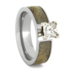 Antler Wedding Ring Set With Princess-Cut Moissanite Engagement Ring 9 Antler Wedding Ring Set With Princess-Cut Moissanite Engagement Ring -Johan Jewelry Shop faeacc7de46b891d6d520ced07d46452