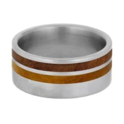 Double Wood Striped Ring With Matte Finish 11 Double Wood Striped Ring With Matte Finish -Johan Jewelry Shop fc2e1a8597d3ed9955f1d5f9b657b6ad