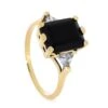Black Onyx Ring With Triangle Accents 1 Black Onyx Ring With Triangle Accents -Johan Jewelry Shop fd0b0339af0c2d79eb4dd553bd0a7971